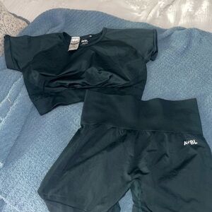 Green & Brown AYBL Tops!! Size L